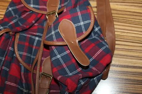 Károvaný ruksak f&f, 