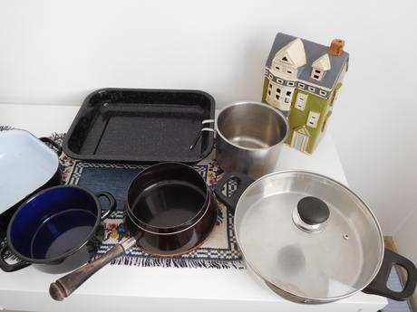 Samltované do kuchyne pekáče, hrnce, 