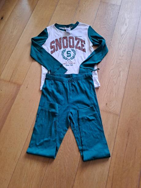 Nové pyžamo 122/128, h&m,122