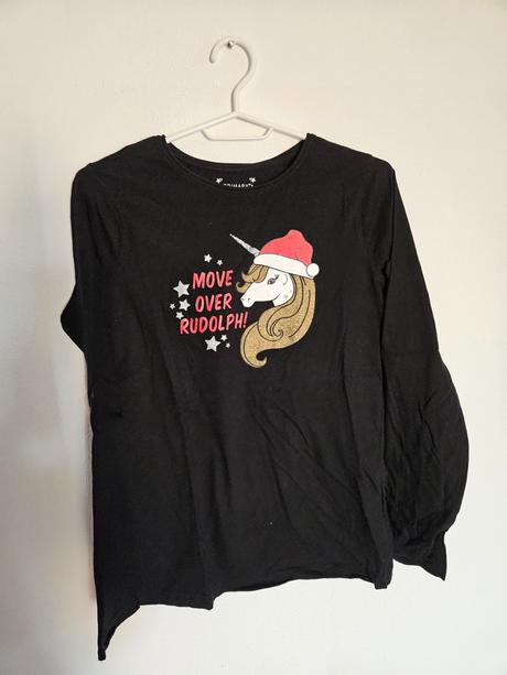 Primark tričko unicorn rudolph 166 cm, primark,164