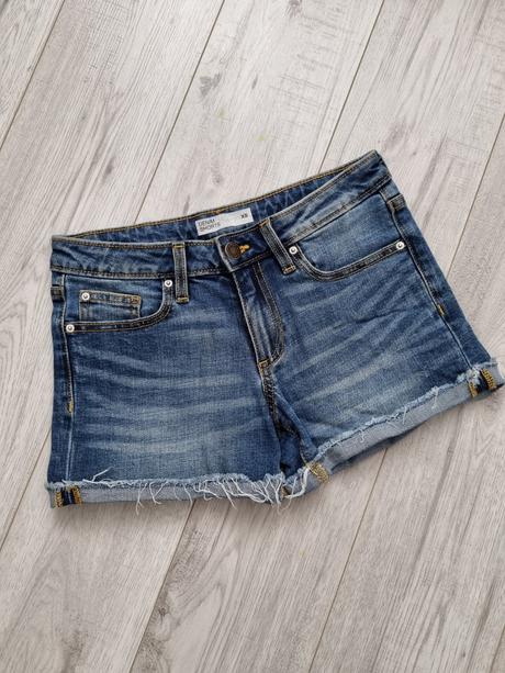 Riflove šortky, denim,xs