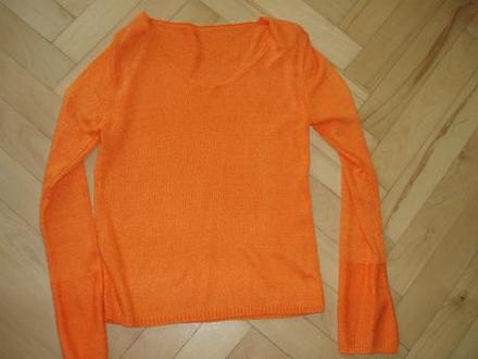 Oranžový sveter, l