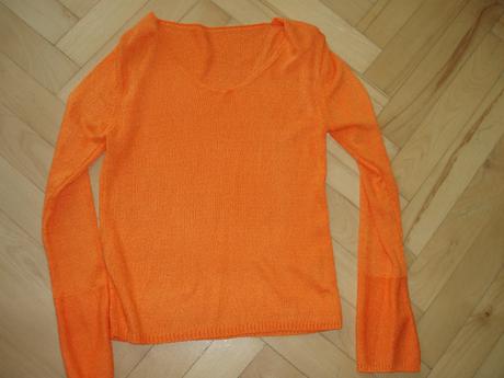 Oranžový sveter, l
