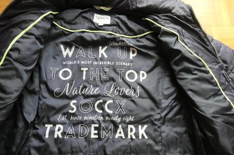 Soccx perfektna, kvalitna, dlha vetrovka m/l, soccx,m