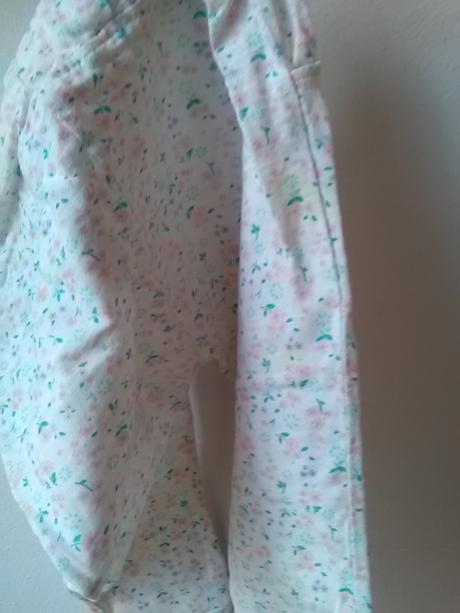 Letné kvietkované nohavice, f&f,74