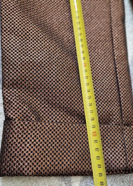 Asos metalické nohavice skrátené, 38