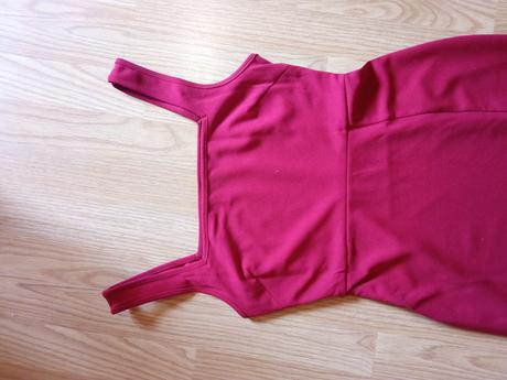 Bordové šaty, s / xs