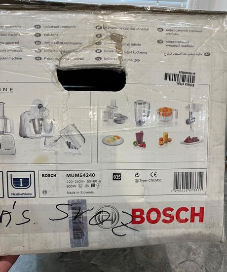 Bosch mum 54240 kuchynský robot 900w, bosch