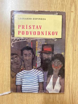 Kniha- prístav podvodníkov- l. espinoza, 