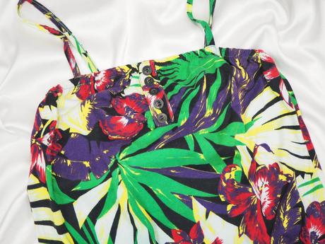 Kvalitný letný overal h&m divided, xs