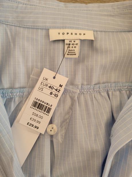Krásna košeľa, topshop,l