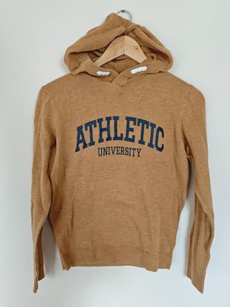 Svetrík s kapucňou, h&m,158