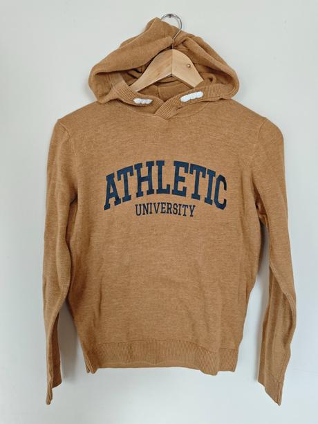 Svetrík s kapucňou, h&m,158