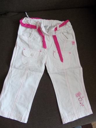 Letné biele nohavice 80, okay,80