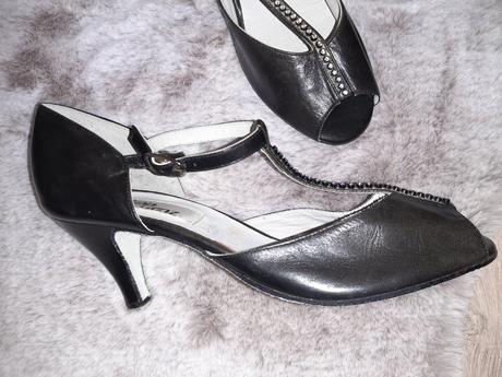 Tanečné topánky celokoža, 41