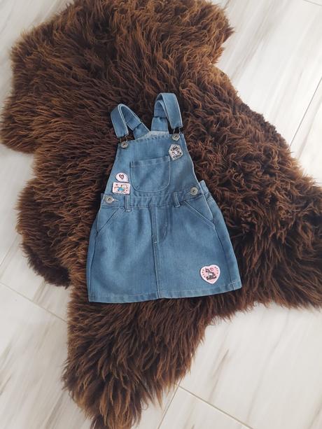 Detská riflová sukňa na traky 104, kiki&koko,104