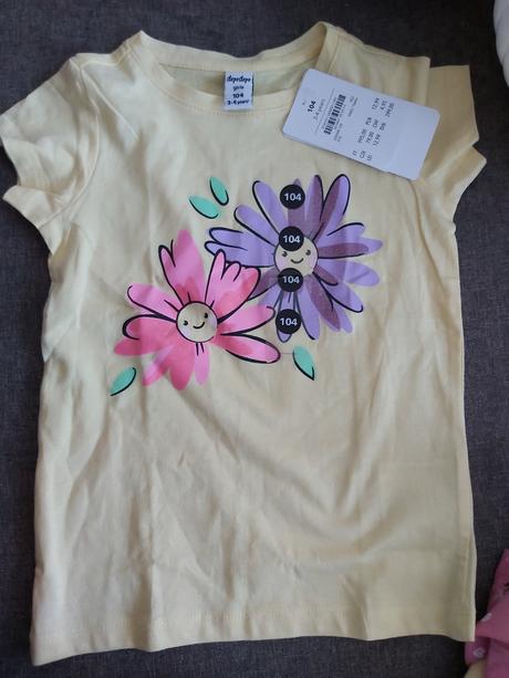 Tričko s kvietkami, dopodopo,104