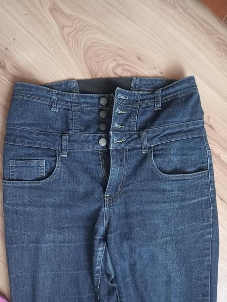 Tehotenské rifle s vyvýšeným pásom w29 l32, m