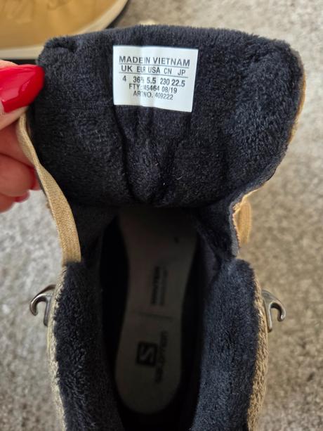 Salomon turistická obuv nepremokava, salomon,36