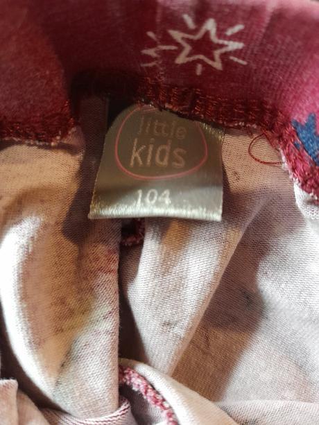 Tenké legínky 2 ks spolu, 104