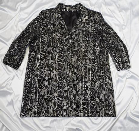 Luxusný kožený kabát jonathan john, 52