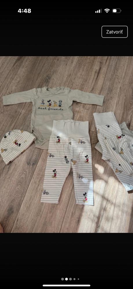 Krásne súpravy pre dvojičky v.56 h&m, 56