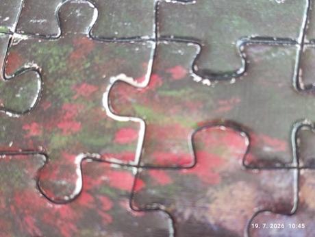 Puzzle vlak (s poštou),