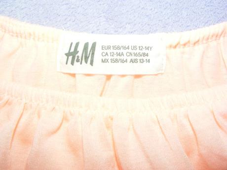 Top s volánom h&m - 152/158, h&m,152