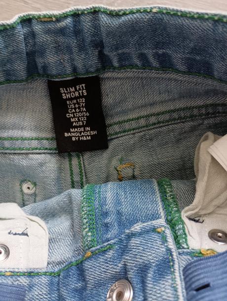 Chlapčenské kraťasy 122, h&m,122
