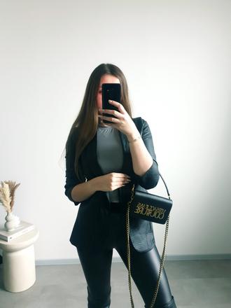 Koženkové sako xs/s, xs