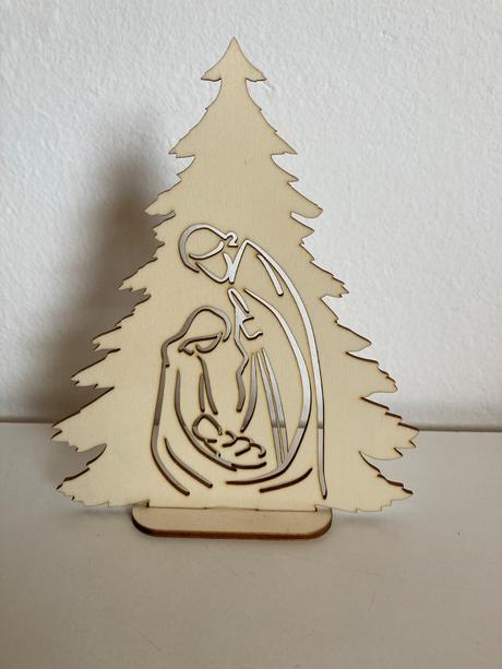 Svietiaci stromček so svätou rodinou, 