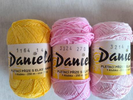 Priadza daniela, 4 klbká,