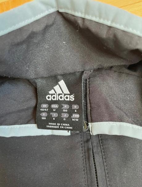 Adidas čierno-sivá bunda, adidas,l