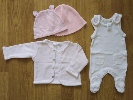 Dupačky s kabátikom pred dievčatko, h&m,50