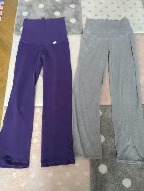 Tehotenské tepláky 2 ks, m