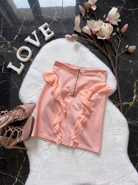 Sukňa s volánmi, s