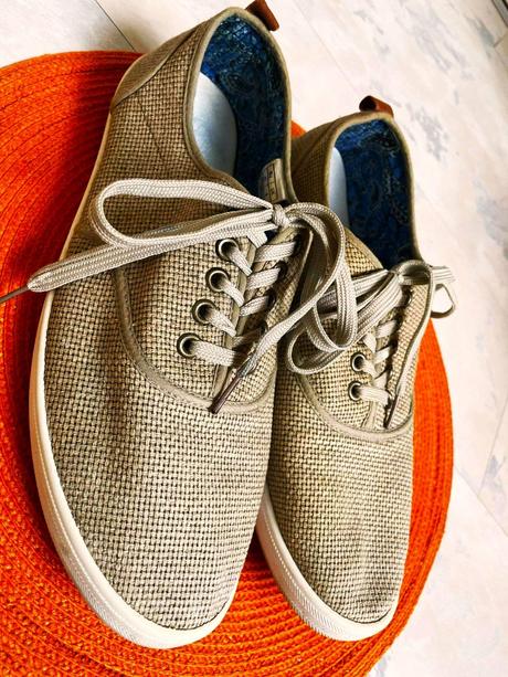 Ľanové naturálne tenisky 42, 42