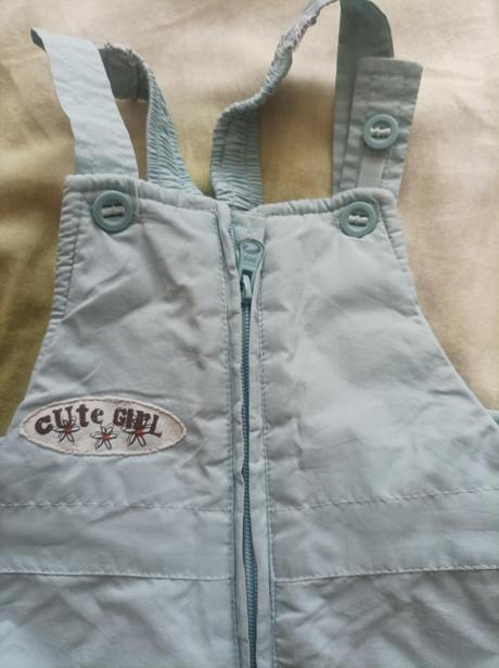 Bledomodré dievčenské  oteplovačky, coccodrillo,92