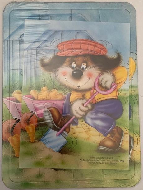 Puzzle záhradník 24ks, 