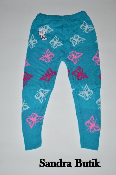 Detské úpletové legínky - kamašky, 80 - 140