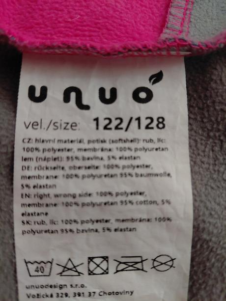 Softshel suprava, unuo,122