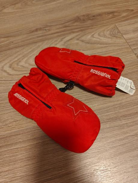 Detské červené zimné rukavice ressignol 4, 104