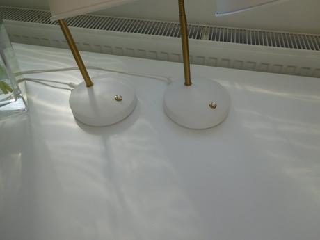 Nočné lampy kovové-flexibilné rameno s husím krkom, 