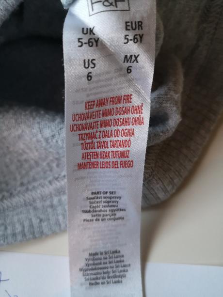 Termotricko f&f vel110, f&f,110