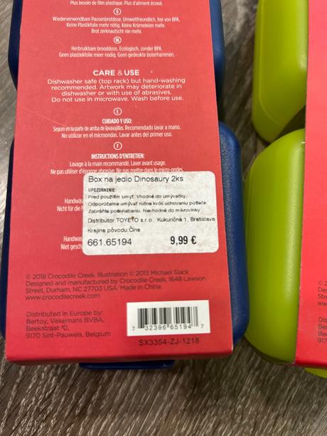 Crocodile creek male nadobky na jedlo,