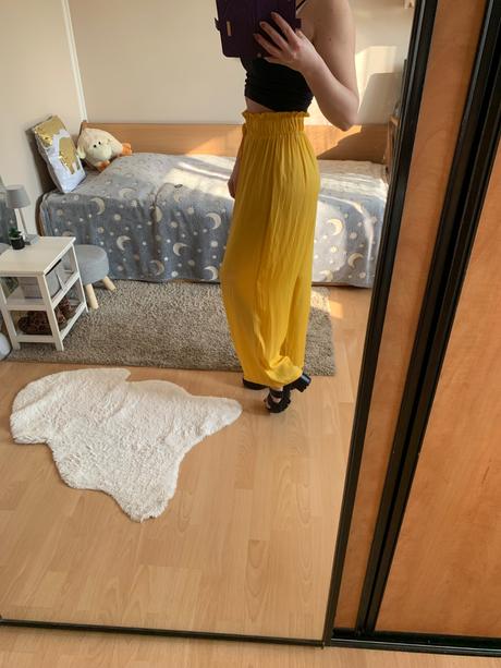 Letné široké nohavice, 38