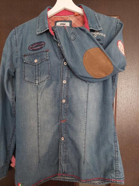 Riflová košeľa 146/152, 146