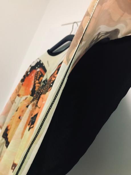 Plachtové motýľové tričko, george,152