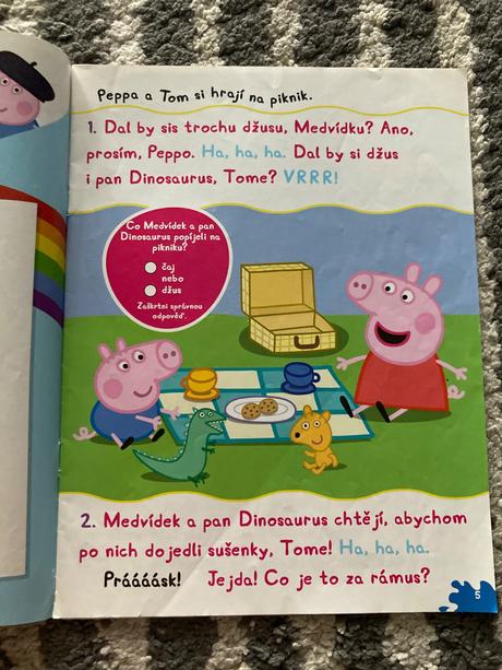 Medvídek pú, peppa pig, moje kamarátka conni, 