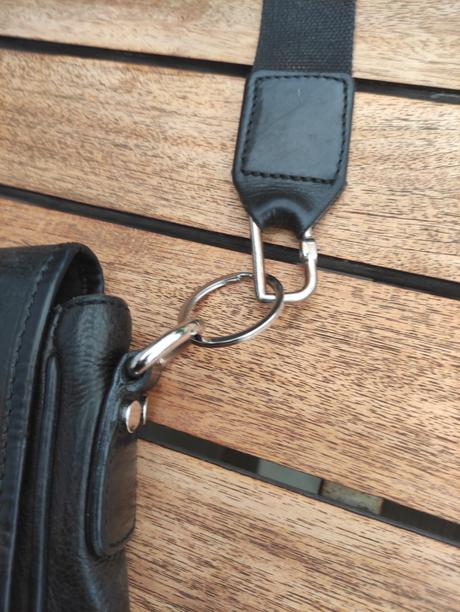 Pánska kožená crossbody the bag (kara),